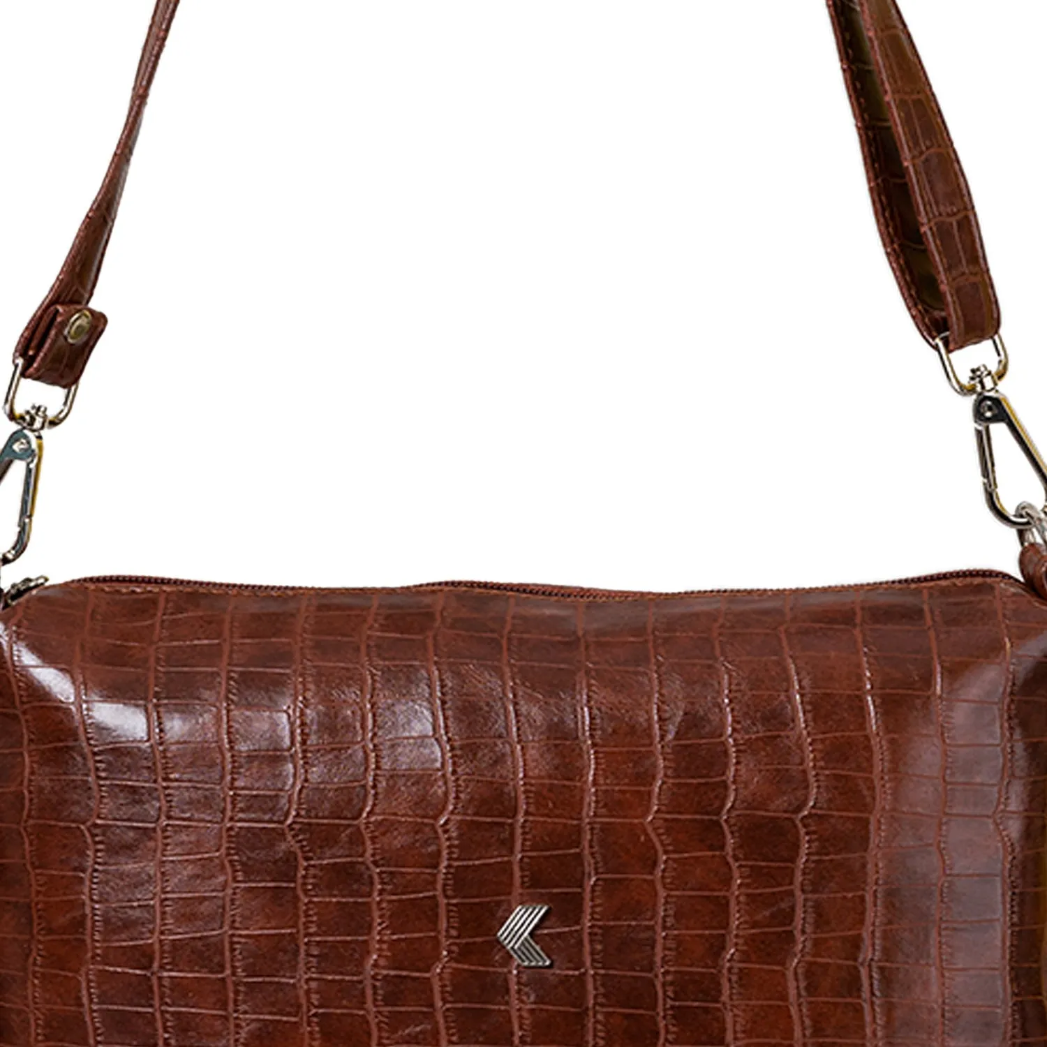 Khadim Crossbody Sling Bag with Detachable & Adjustable Long Strap for Women