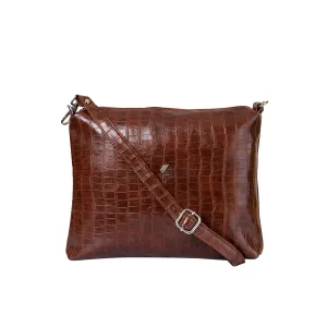 Khadim Crossbody Sling Bag with Detachable & Adjustable Long Strap for Women