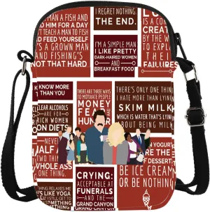 KUIYAI TV Show Inspired Crossbody Bag TV Show Merchandise TV Show Fans Gift
