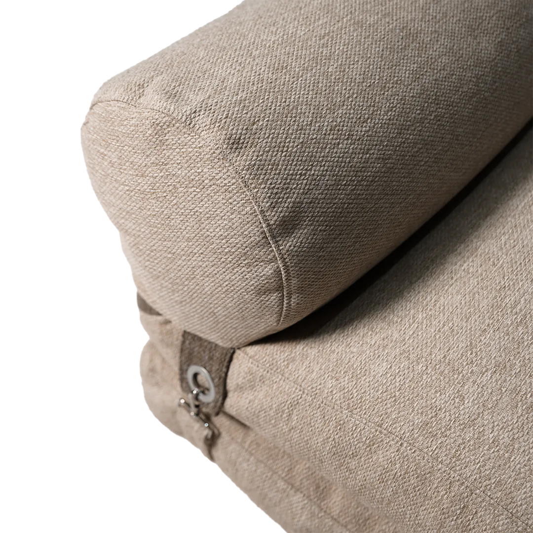 La-Concha Brown/Beige Sunproof 100% Olefin Bean Bag -  311-BB