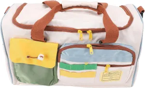 Large Capacity Adjustable Shoulder Strap Stylish Portable Duffle Bag Efficiently Organized for Business Trip or Gym