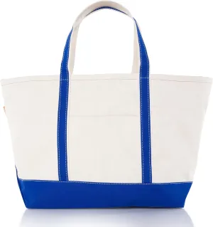 Large Classic Tote - Canvas Tote Bag for Women - Multi-Colored Design, Perfect for Travel and Shopping