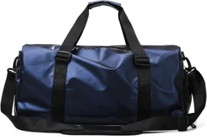 Large Mens Travel Bag, Large Capacity Gym Bag for Men Women, Oxford Fabric Multipurpose Storage Duffle Bag with Zippers and Handles, for Sports Business Trip, Black