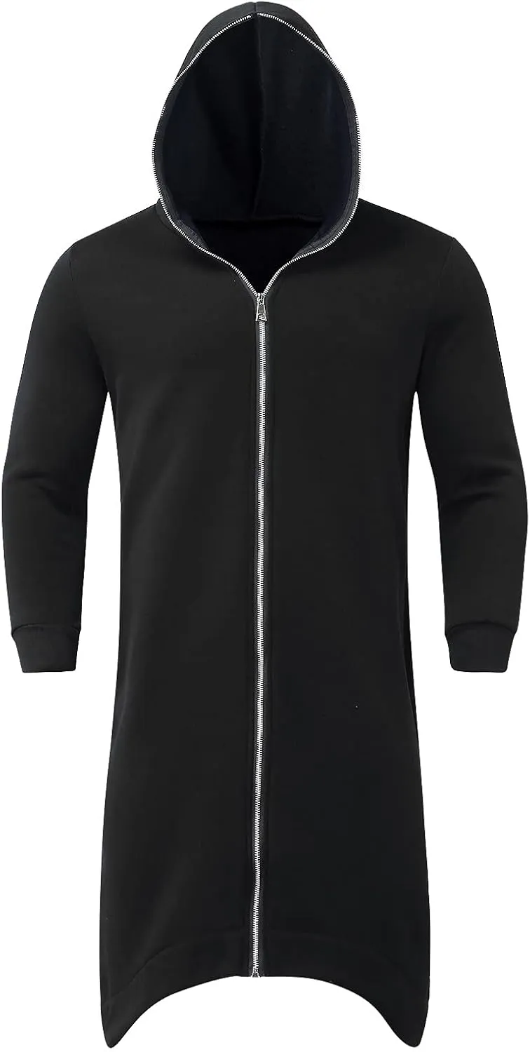 LCMTWX Men's Hooded Fleece Sweatshirt Loose Plus Size Hooded Pullover Sweater Sports Hooded Jacket Novelty Printed Hooded