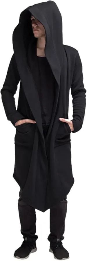LCMTWX Men's Hooded Fleece Sweatshirt Loose Plus Size Hooded Pullover Sweater Sports Hooded Jacket Novelty Printed Hooded