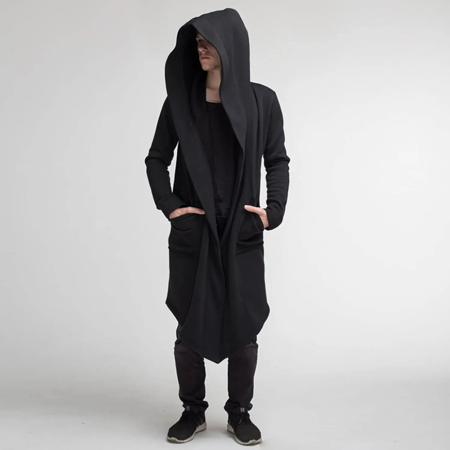 LCMTWX Men's Hooded Fleece Sweatshirt Loose Plus Size Hooded Pullover Sweater Sports Hooded Jacket Novelty Printed Hooded