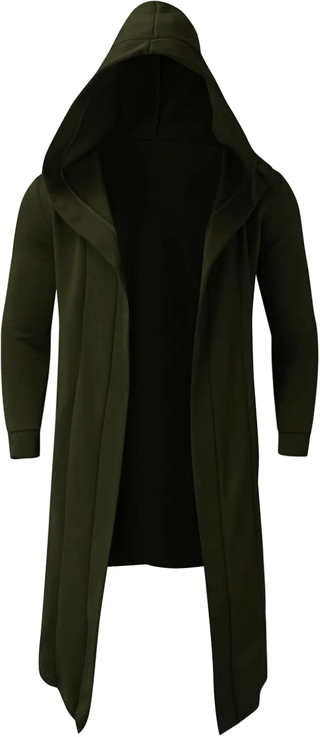 LCMTWX Men's Hooded Fleece Sweatshirt Loose Plus Size Hooded Pullover Sweater Sports Hooded Jacket Novelty Printed Hooded