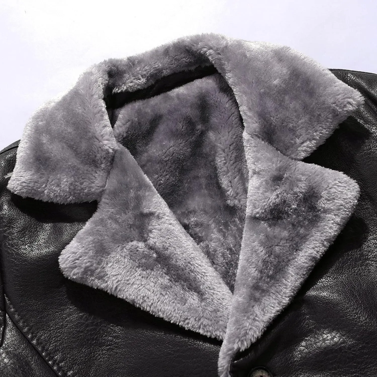 LCMTWX Men's Winter Thickened Warm Coats Stand Collar Knitted Splice Sweater Coat Casual Cardigan Stylish Outwear Mens
