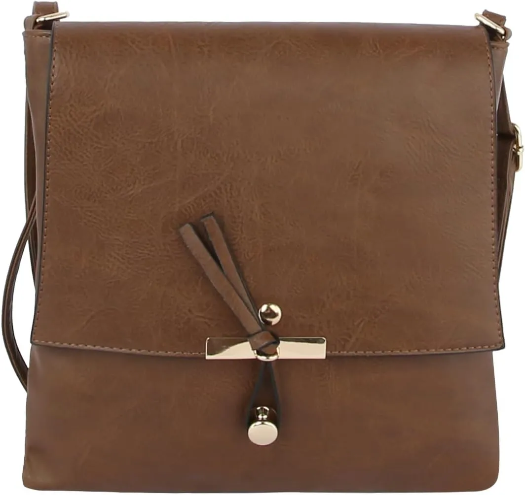 Le Miel Women's Chic Comfort Crossbody Shoulder Sling Bag for Casual and Formal Wear