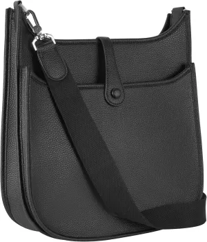 Leather Crossbody Bag and Purses for Women - Shoulder Handbags with Adjustable Strap Cross Body Bag