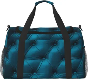Leather Travel Duffel Bag Large Foldable Waterproof Overnight Bag For Beach Swim Bags Pool Sports Gym