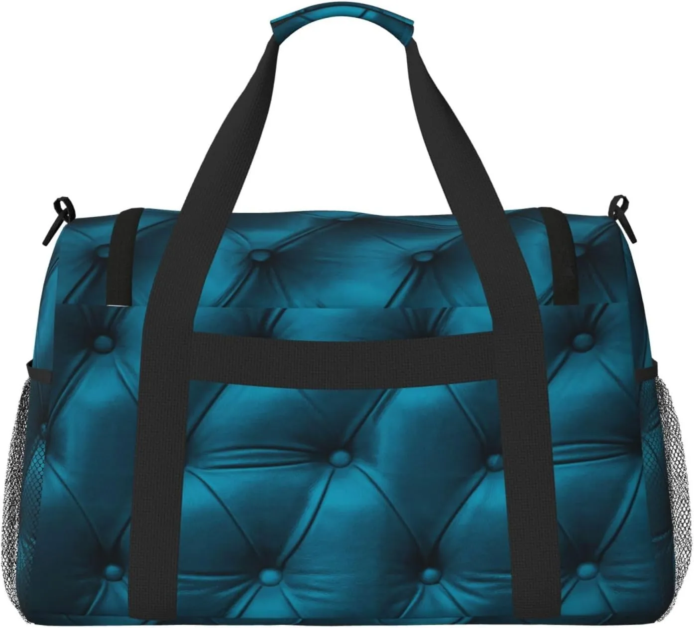 Leather Travel Duffel Bag Large Foldable Waterproof Overnight Bag For Beach Swim Bags Pool Sports Gym