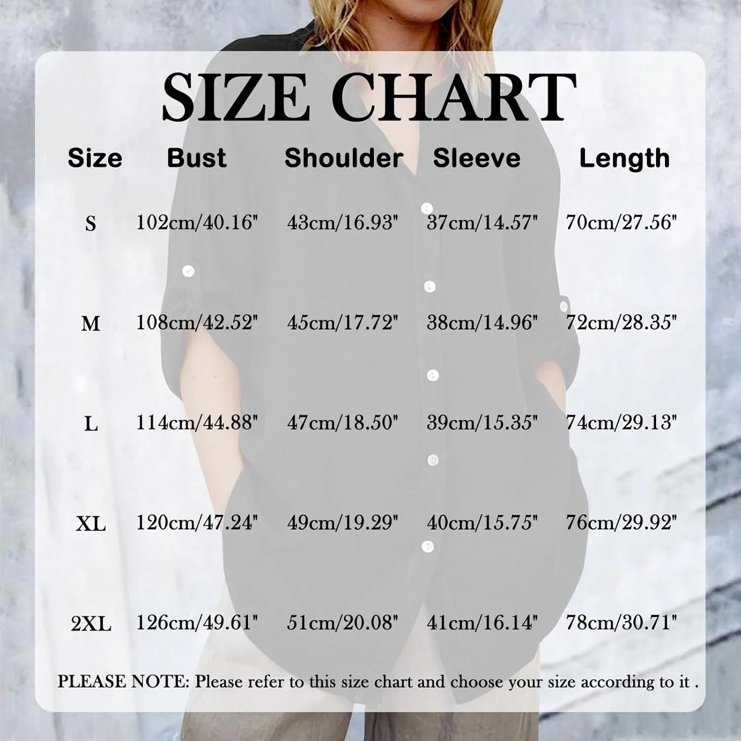 Linen Shirts for Women 3/4 Roll Up Sleeve Casual Loose Fit Button Down Boyfriend Blouses Beach Vacation Tunic Tops