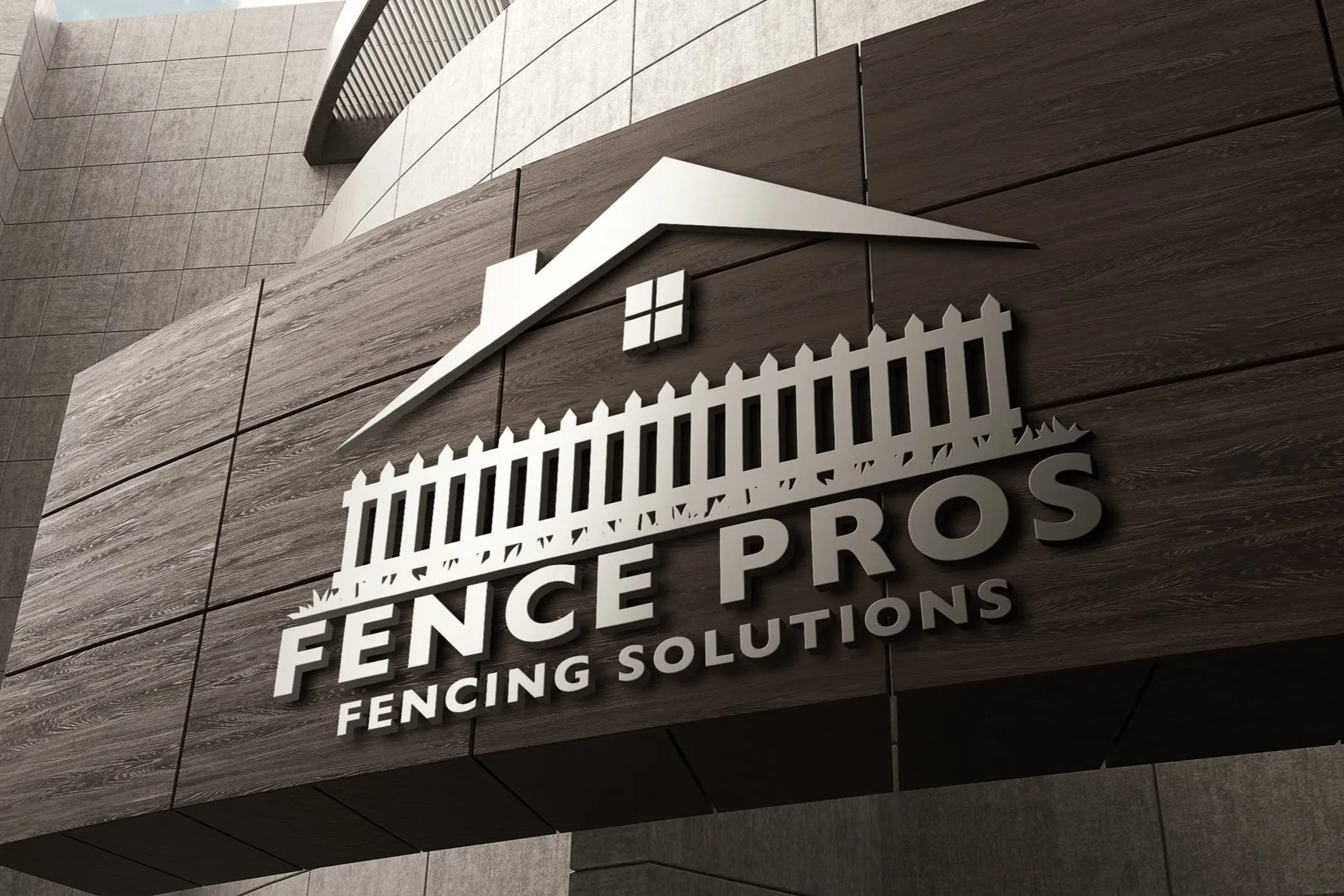 Logo Design - Fencing Company Logo | Fence Logo Design | Fence Company Logo | Fencing Logo | Gate Business