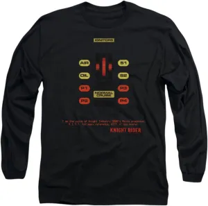 Long Sleeve: Knight Rider - Kitt Consol Longsleeve Shirt Size XXL