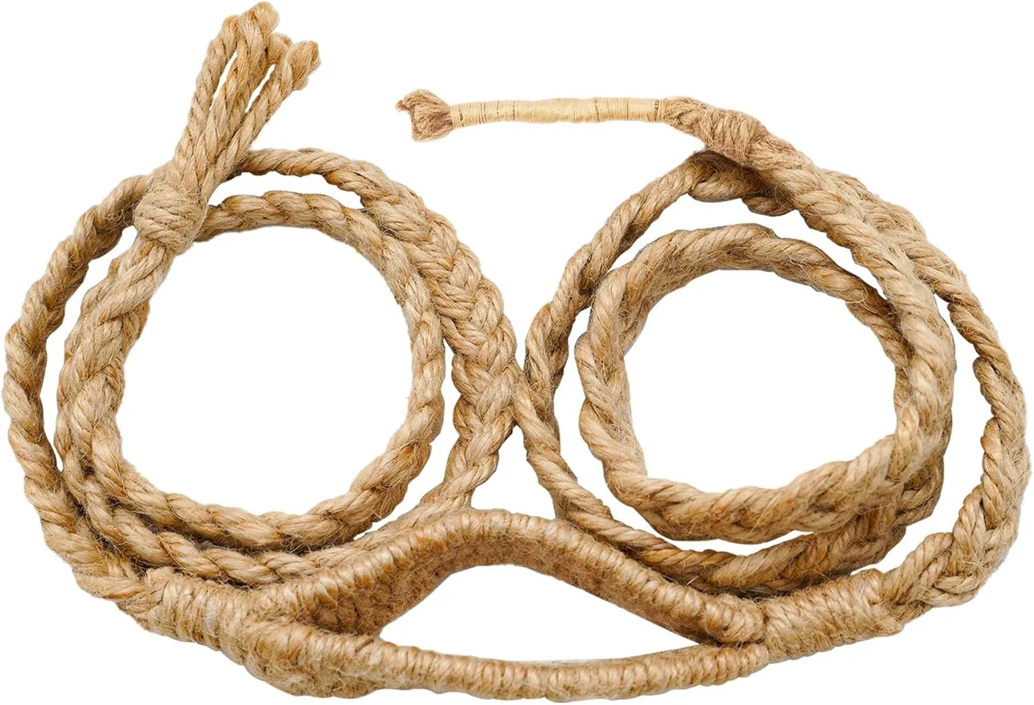 Lord of Battles Balearic Sling/Rock Sling/David Sling Handcrafted Braided Cords Throwing Slingshot for Historical Reenactments