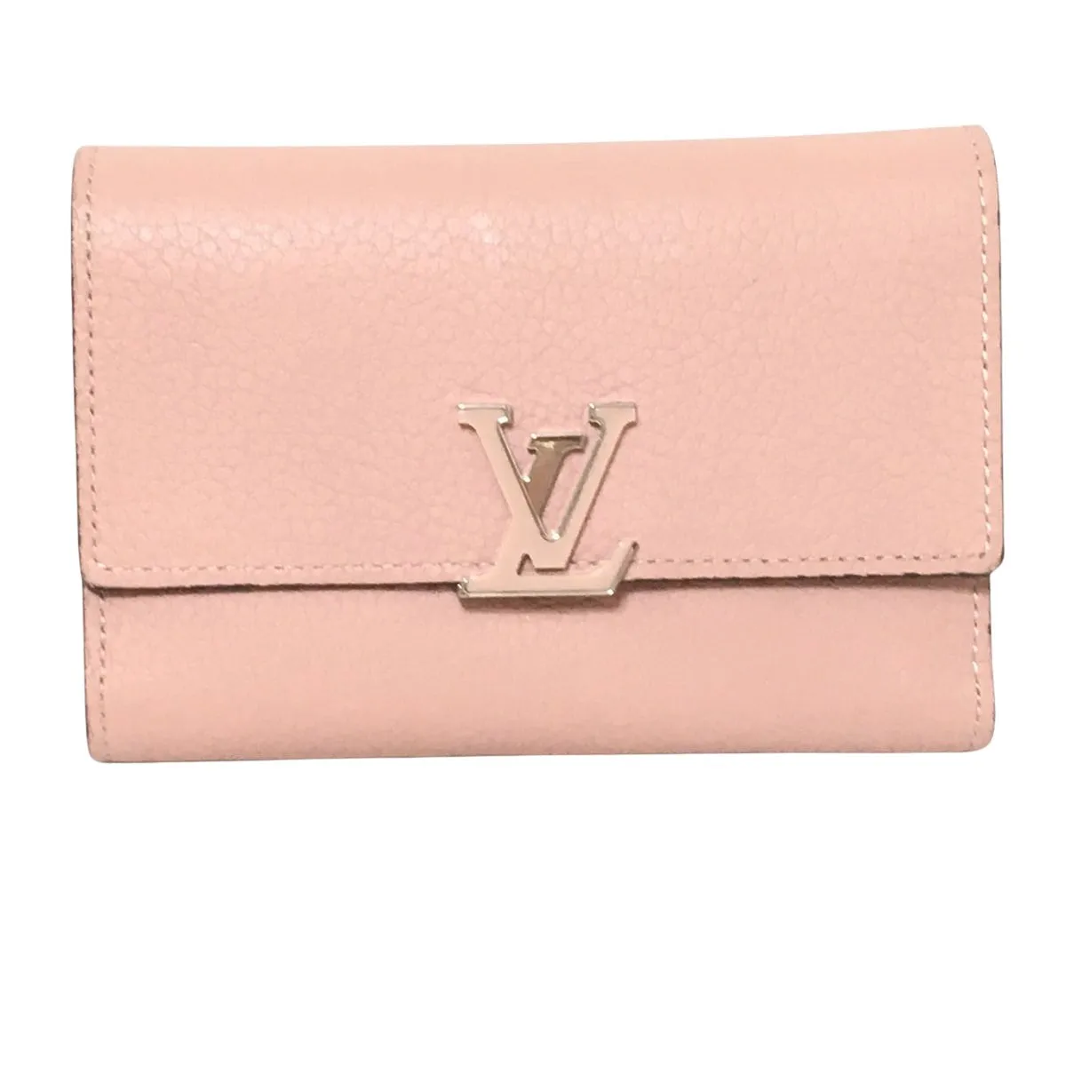 Louis Vuitton Capucines  Leather Wallet  ()