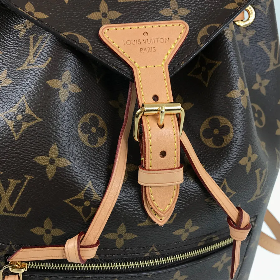 LOUIS VUITTON Monogram Montsouris Monogram M43431 Backpack