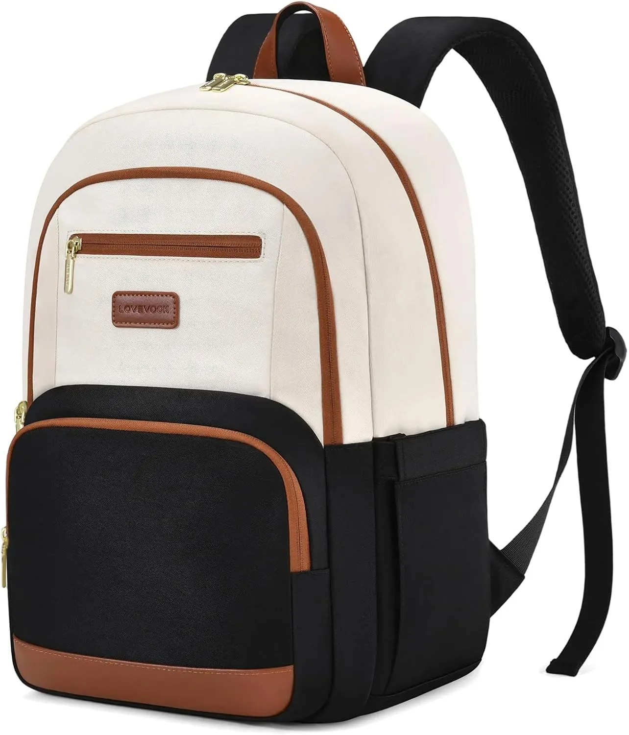 LOVEVOOK 15.6 inch Laptop Backpack - Versatile Work and Computer Backpack for Men and Women, Durable and Stylish Design