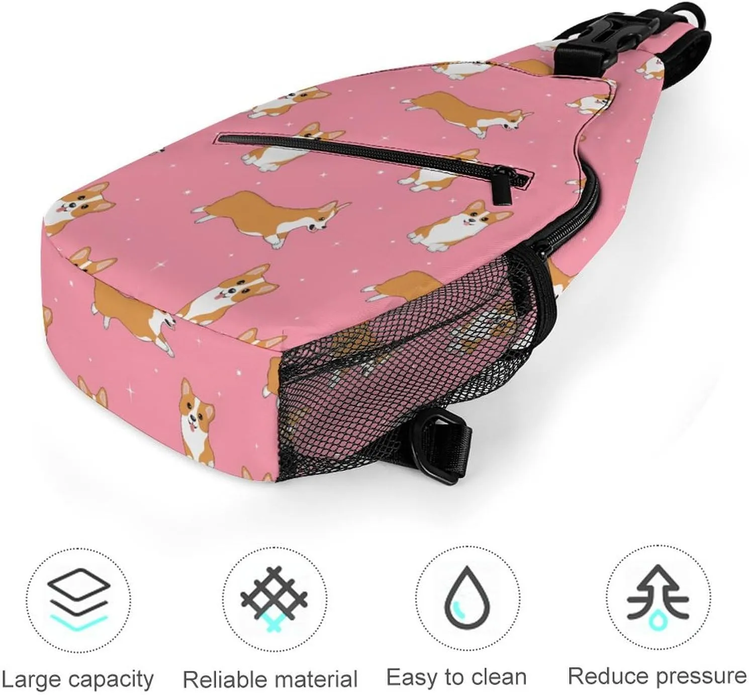 Marijuana Cannabis Versatile And Convenient Multipurpose Crossbody Bag - Perfect for Travel And Hiking