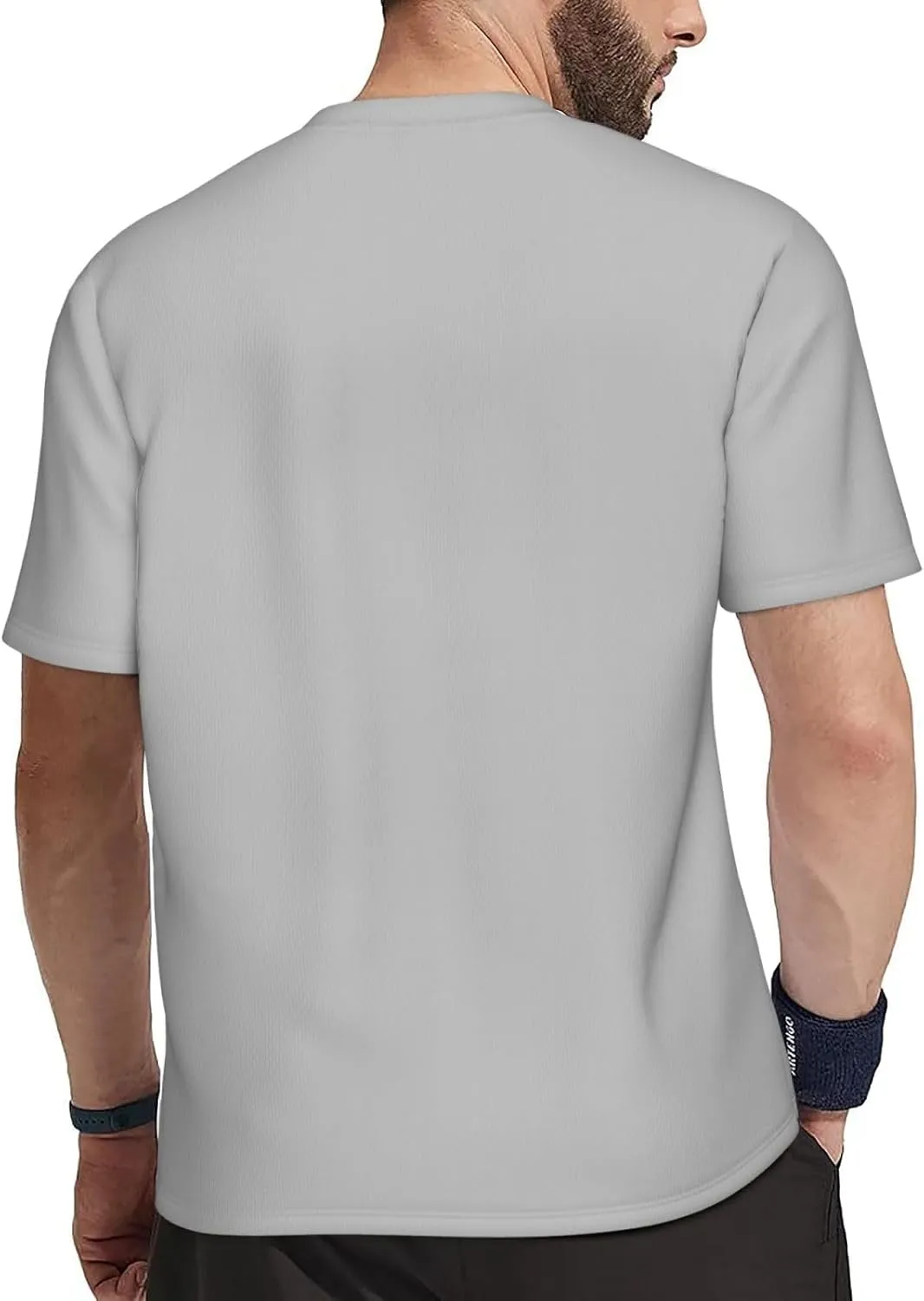 Massachusetts Institute of Technology Men's Short-Sleeved Round Neck Mesh T-Shirt