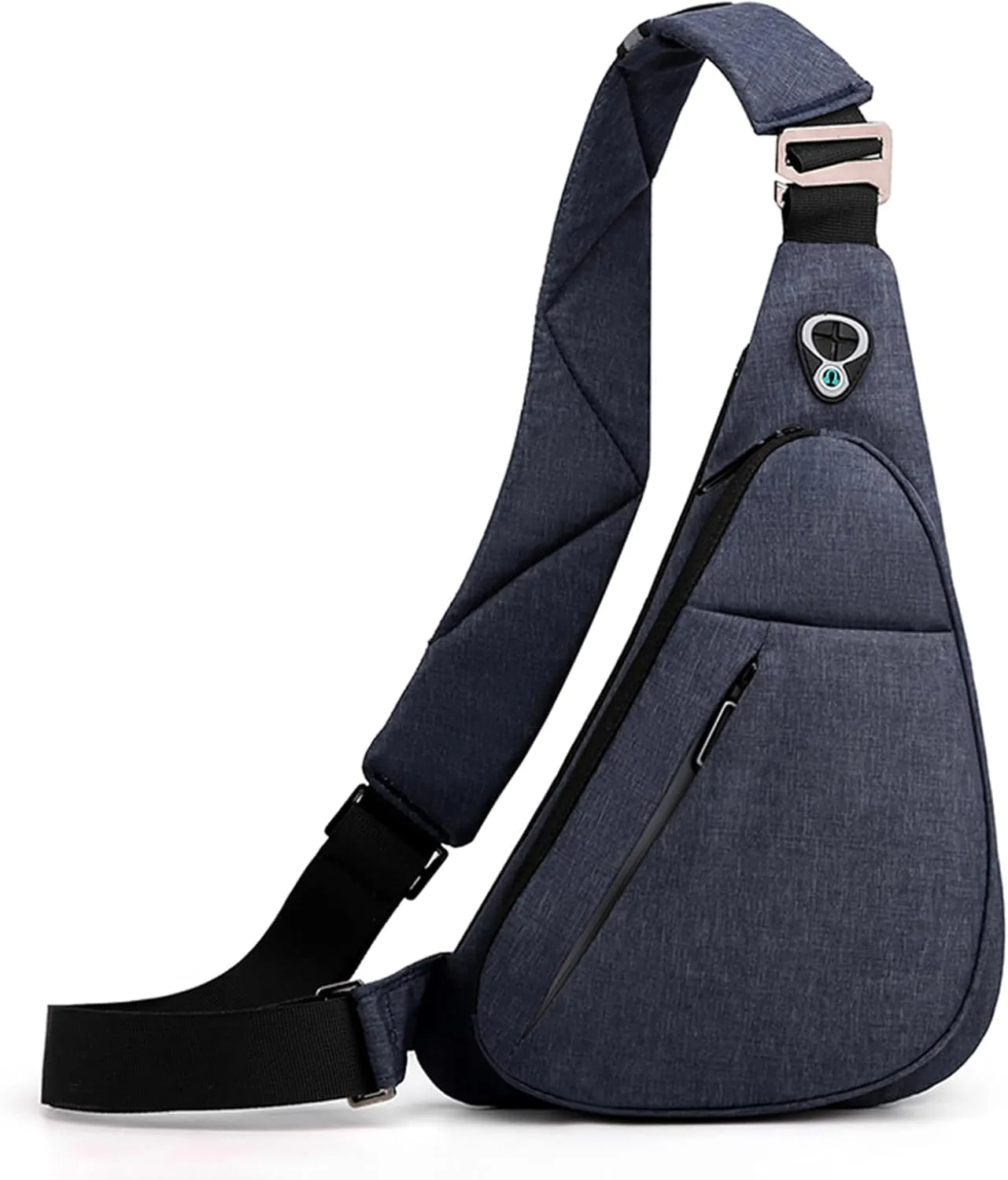 MAXTOP Anti Theft Crossbody Travel Bag for Men Women Slim Sling Shoulder Bag with Adjustable Strap