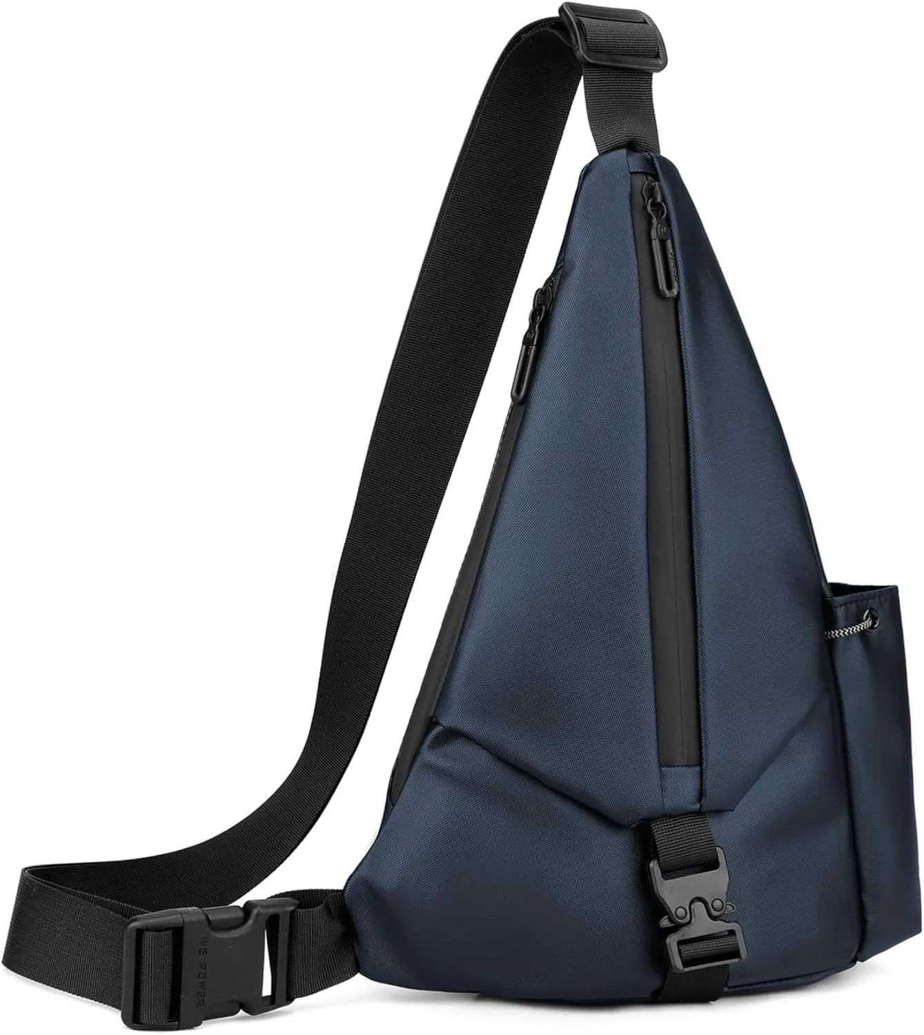 MAYMOONER Small Sling Shoulder Crossbody Bag Men Women Lightweight One Strap Casual Chest Bags Slim Backpack for Outdoor Walking Travel Biking Hiking Blue