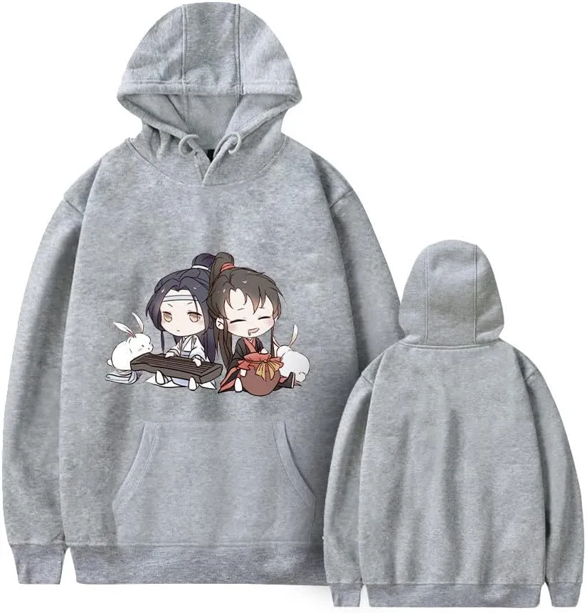 MDZS Sweatshirt Wei Wu Xian/Lan Wang Ji Costume Pullover Sweatshirt Cartoon Hoodie Couple's Dress
