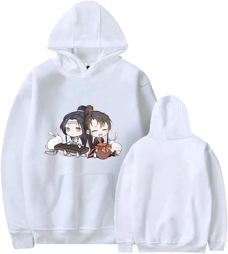 MDZS Sweatshirt Wei Wu Xian/Lan Wang Ji Costume Pullover Sweatshirt Cartoon Hoodie Couple's Dress