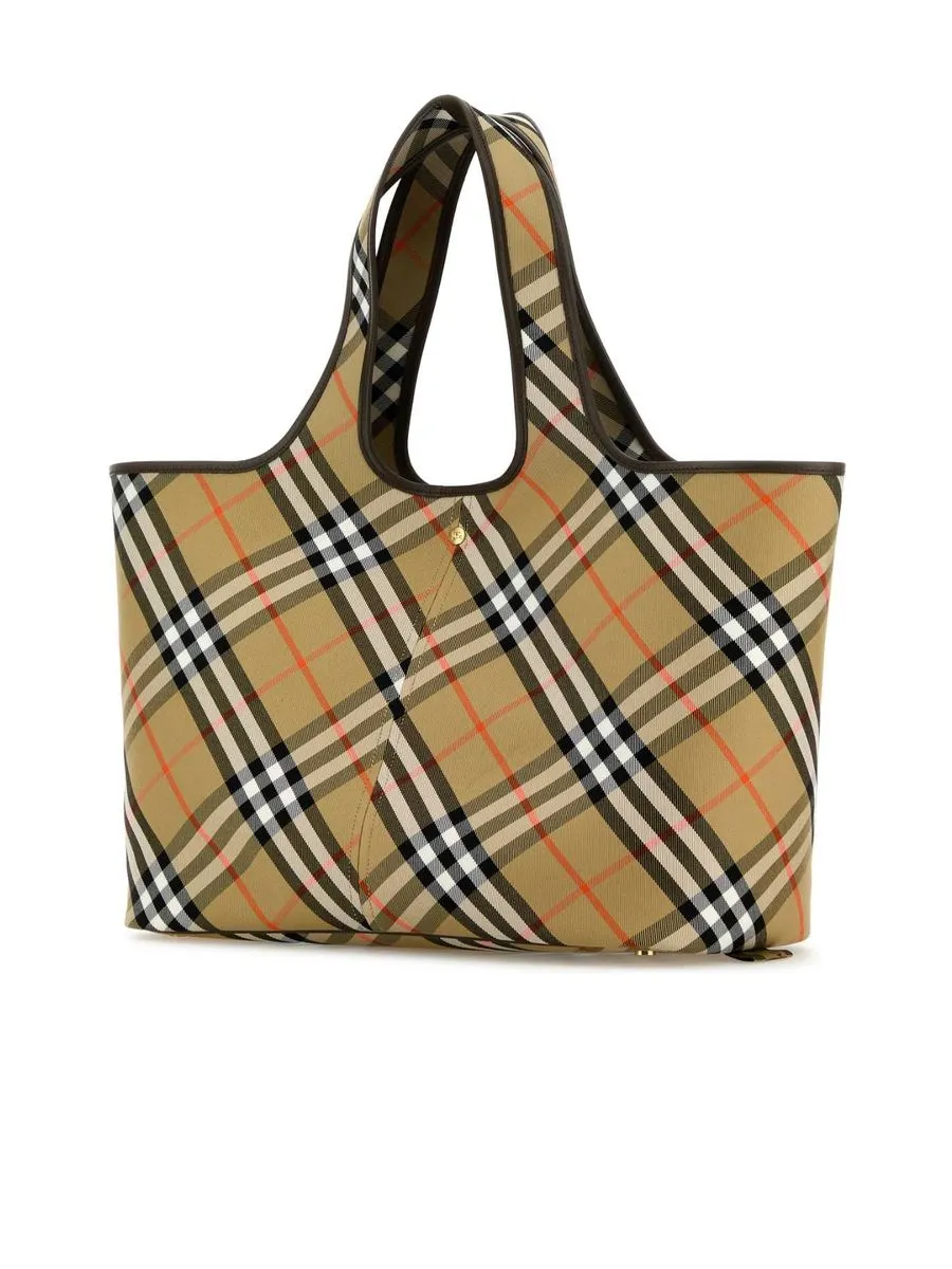 Medium Check Shopping Bag