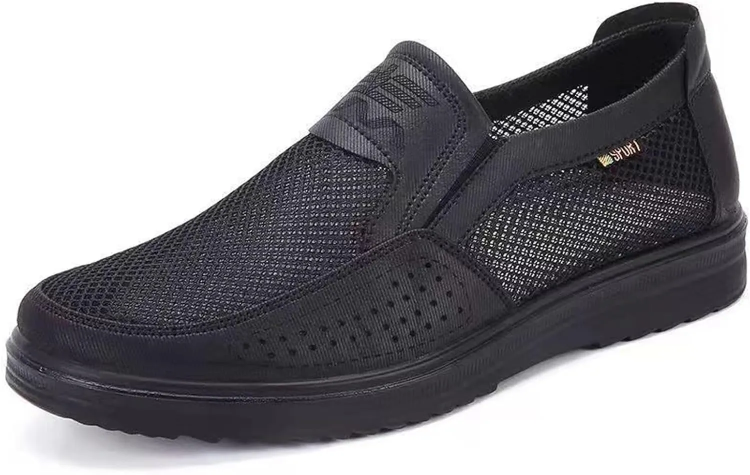 Men's Casual Loafer, Slip On Breathable Travel Canvas Shoes for Men Comfortable Stylish Sneakers Lightweight Walking Shoes Boat Shoe Business Dress Shoes