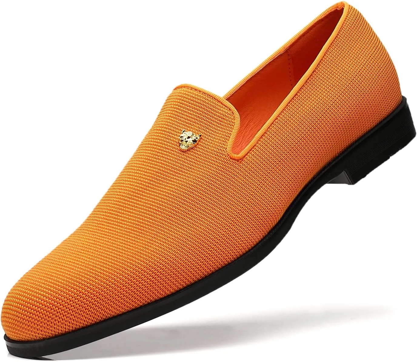 Men's Dress Loafers Stylish Flying Woven Party Wedding Shoes