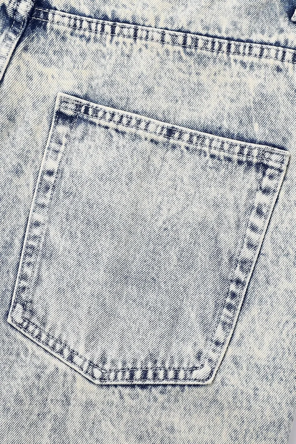 Men's Non-Stretch Loose Fit Wide-Leg Baggy Jeans Pants