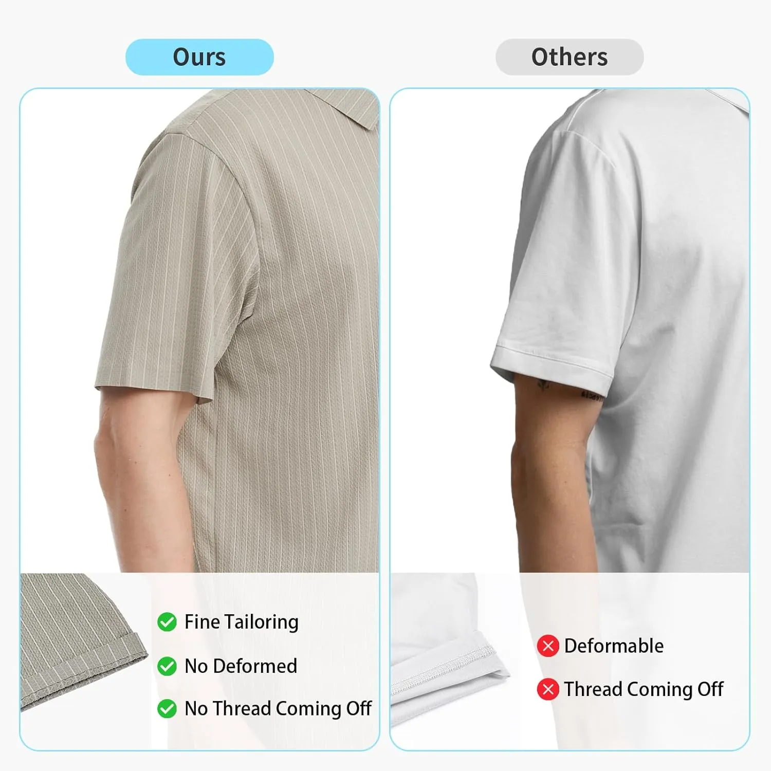 Mens Polo Shirts Short Sleeve Golf Shirt Moisture Wicking Dry Fit Casual Stylish Polo Shirt for Men