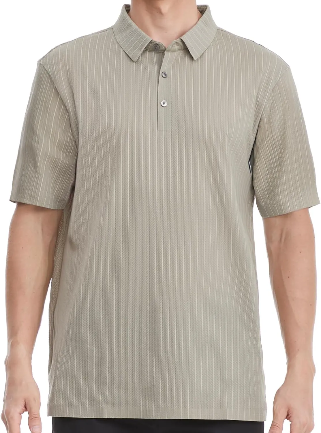 Mens Polo Shirts Short Sleeve Golf Shirt Moisture Wicking Dry Fit Casual Stylish Polo Shirt for Men