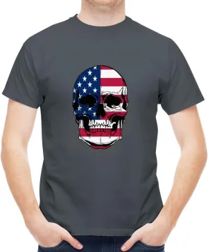 Men's Short T-Shirt, Astronaut and The Moon Graphic Cotton Tees for Men, Crewneck Tees Black