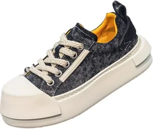 Men's Skateboarding Shoes, Running Exercise, Fashionable, Casual, Comfortable, Lightweight and wear-Resistant Sports Shoes