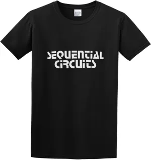 Men's T-Shirt Feel Soft Zone Sequential Circuits Retro Synth Pro One Prophet 5 Soft and Light Black