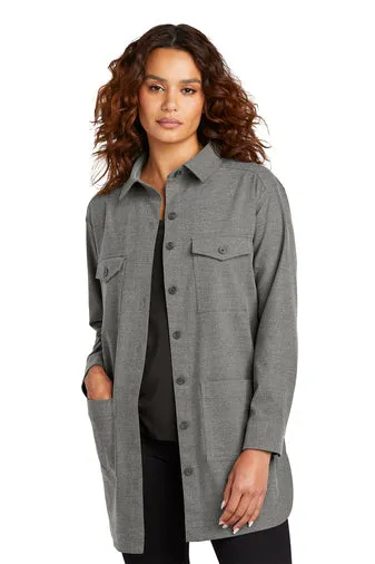 Mercer   Mettle® Long Sleeve Twill Overshirt