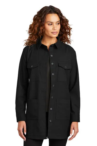 Mercer   Mettle® Long Sleeve Twill Overshirt