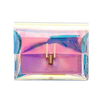 Messenger Women Bags Bag 2019 Bags Crossbody Waterproof for End-of-season sale Korean PVC Fashion Beach Economical shipping Women Transparent Laser Shoulder Bag Style