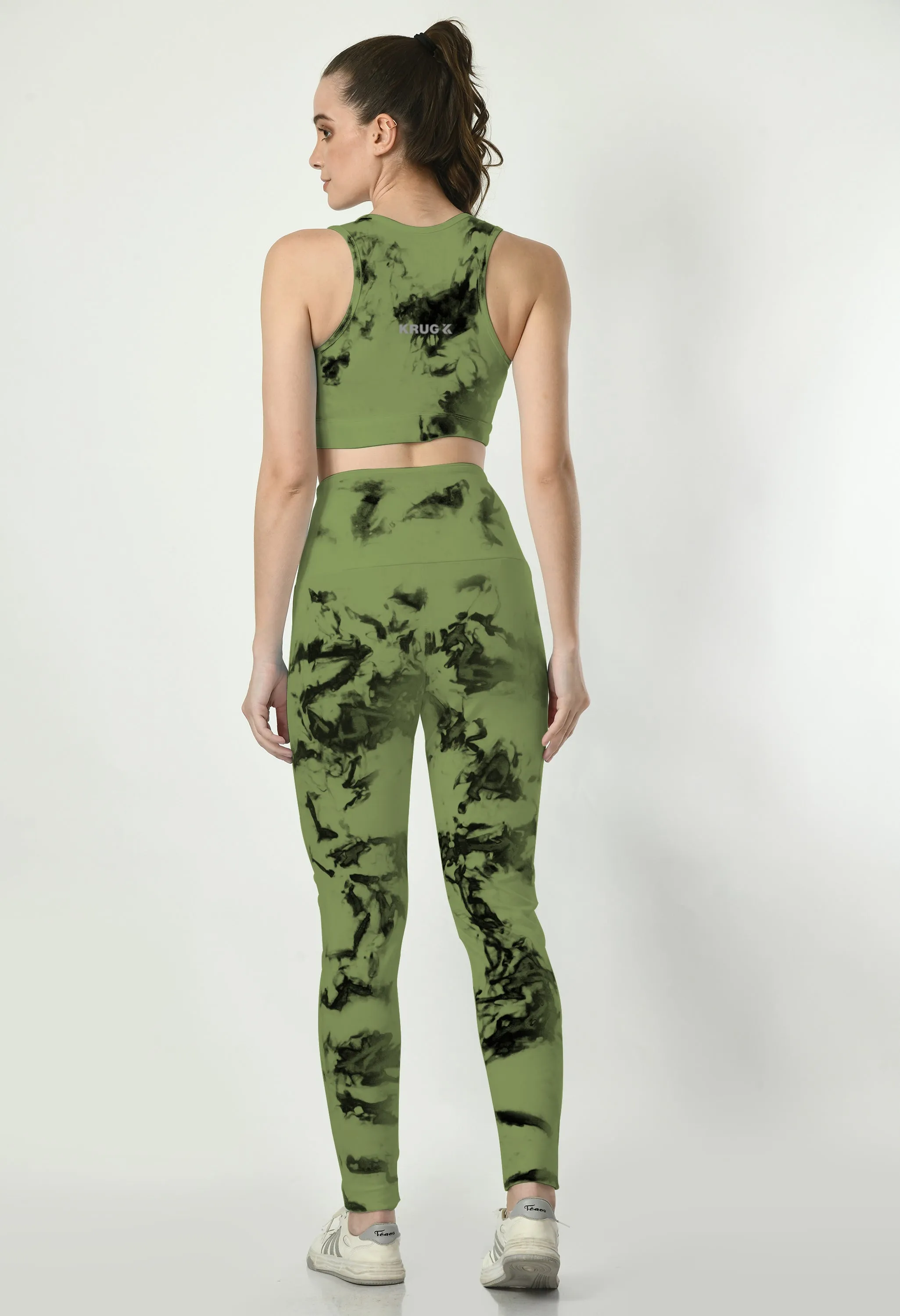 Midnight Forest Tie-Dye Co-Ord Set For Women