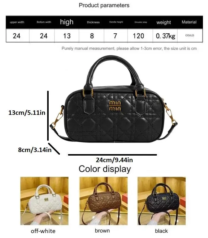 MIN MIN Classic Crossbody Bag 801-1