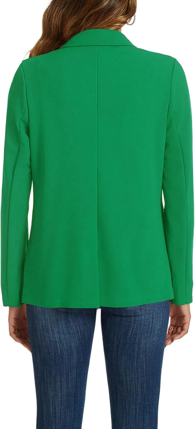 MINTLIMIT Blazers for Women Long Sleeve Notched Lapel Button Business Casual Blazer Work Office Blazers Jacket with Pockets