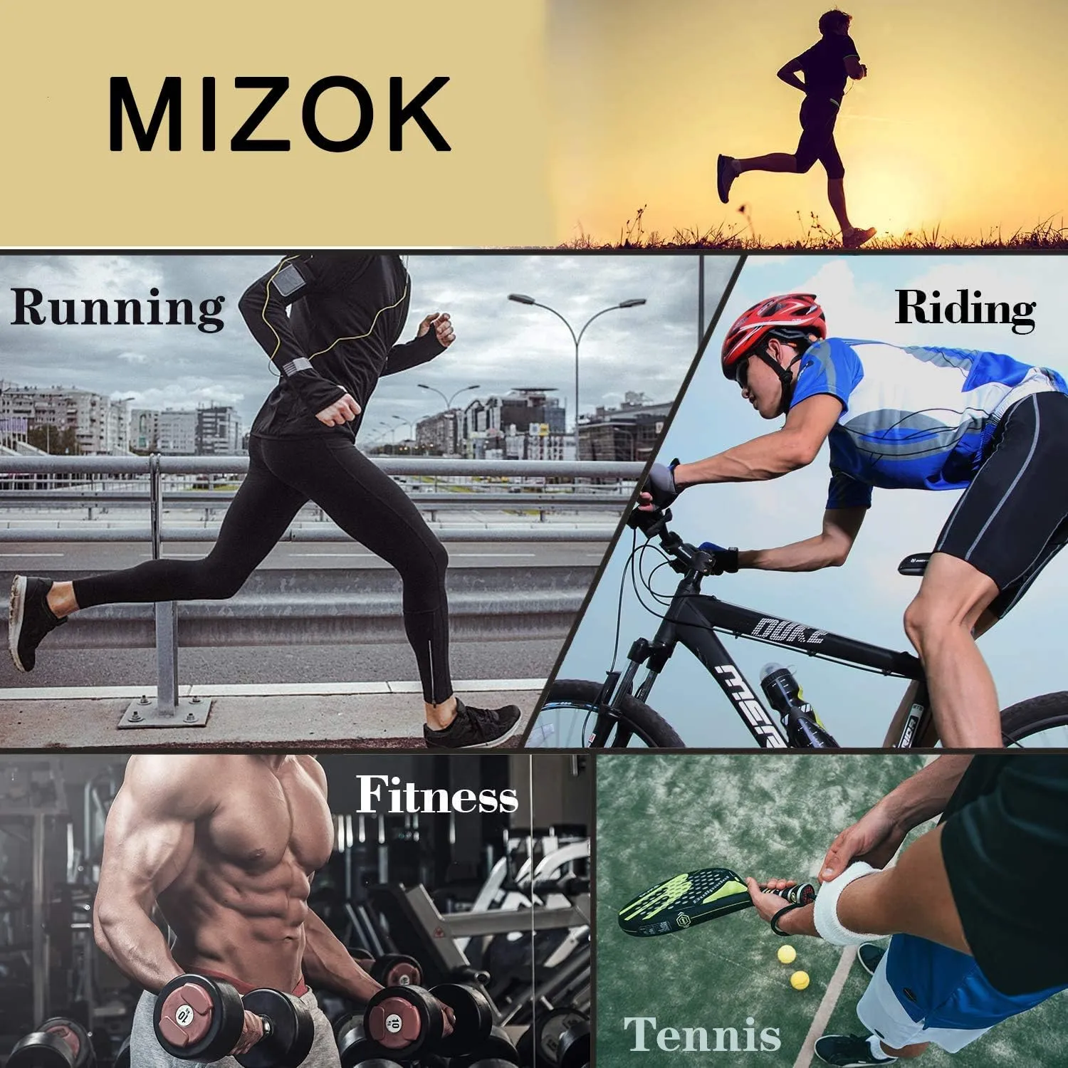 MIZOK Men's Tight Yoga Mesh Training Bodybuilding Gym Workout Shorts Jammer Swimsuit