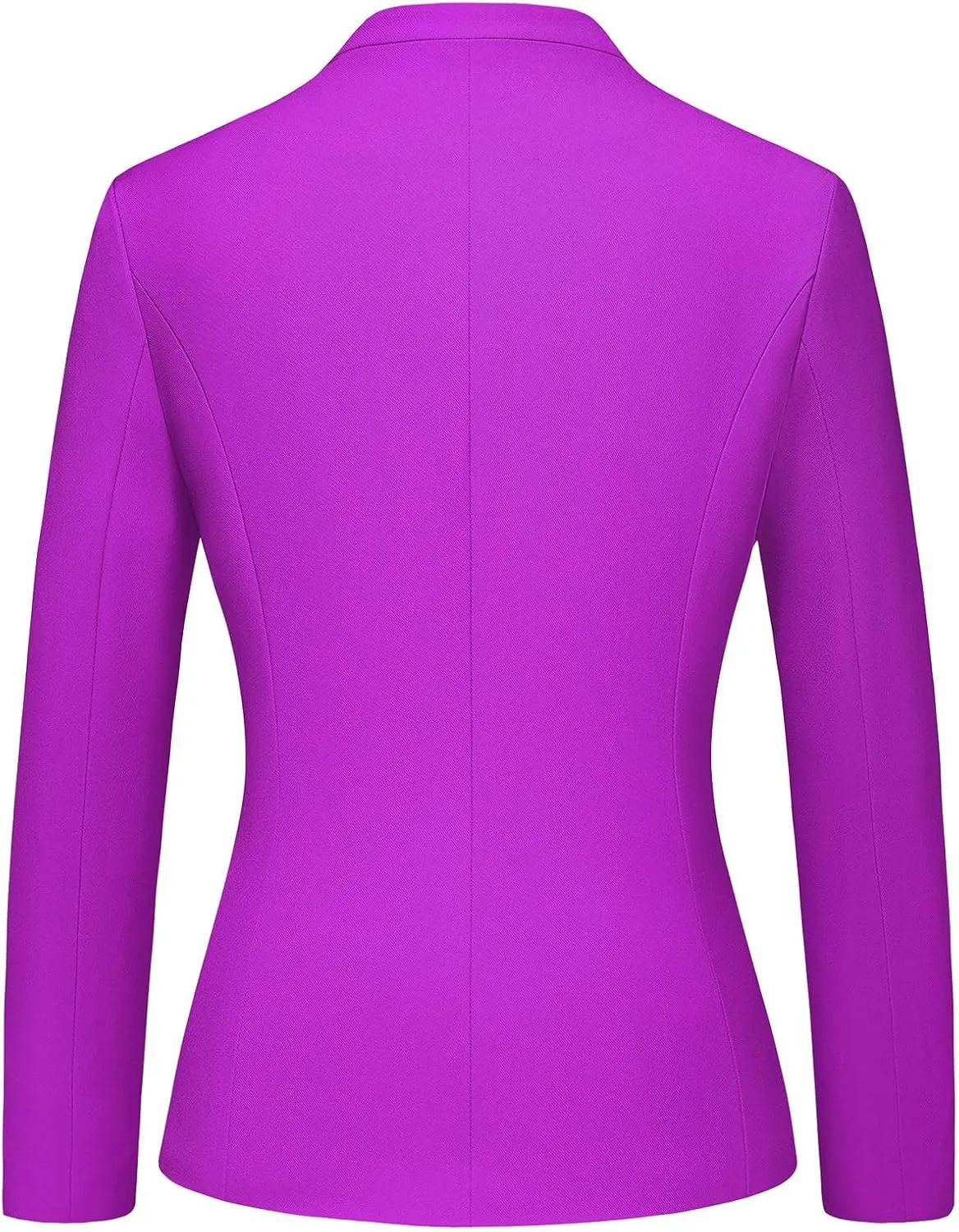 MODFUL Women's Business Pant Suit Set 2 Piece Slim Fit Blazer Jacket One Button Buckle Closure Lady Work Suit for Office