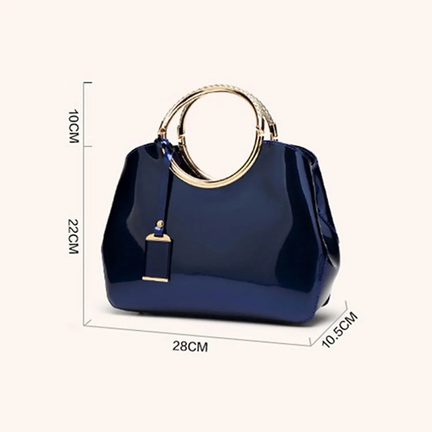 MSBEAN Shoulder bag Quality Patent Leather Handbag Women Bag Messenger Shoulder Bags For Women Travel Bag Casual Handbags