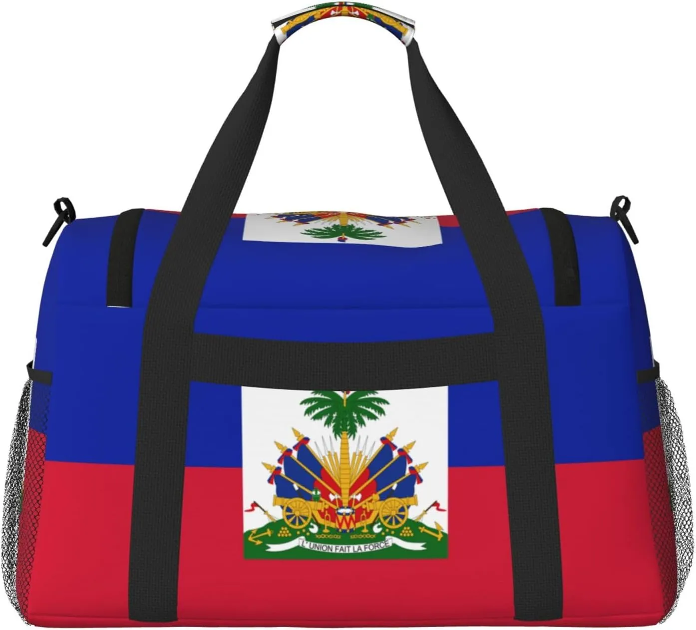 National Flag Travel Duffel Bag Large Foldable Waterproof Overnight Bag For Beach Swim Bags Pool Sports Gym