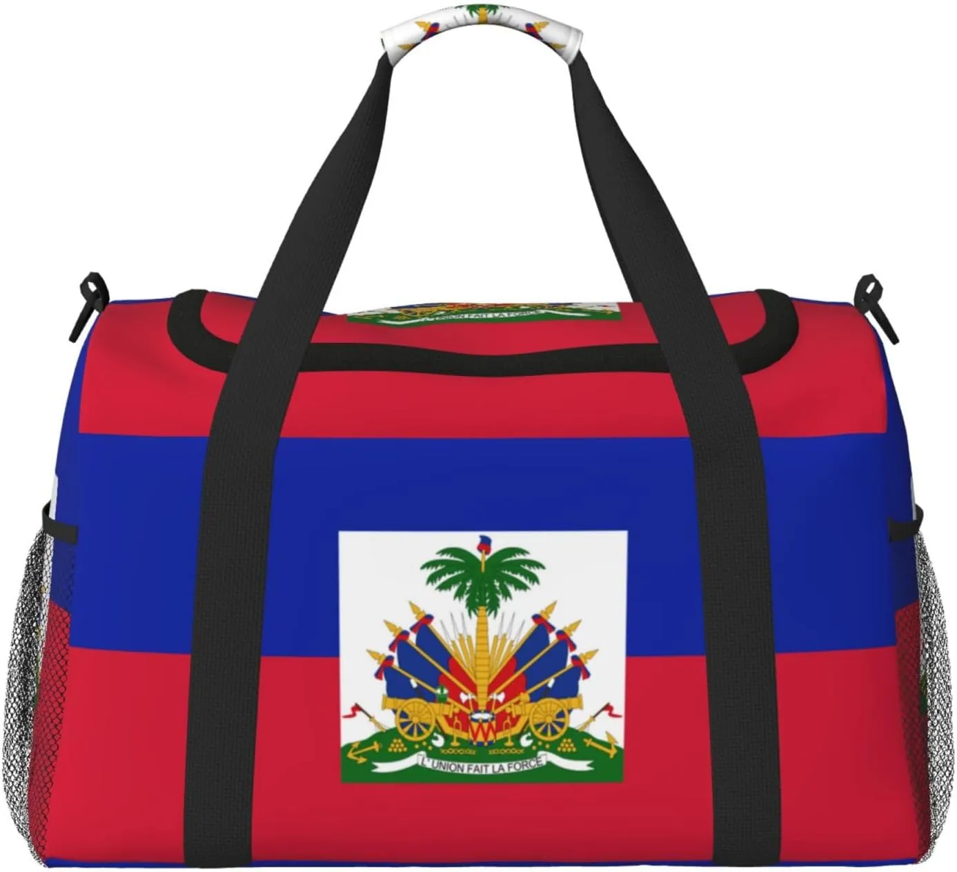 National Flag Travel Duffel Bag Large Foldable Waterproof Overnight Bag For Beach Swim Bags Pool Sports Gym