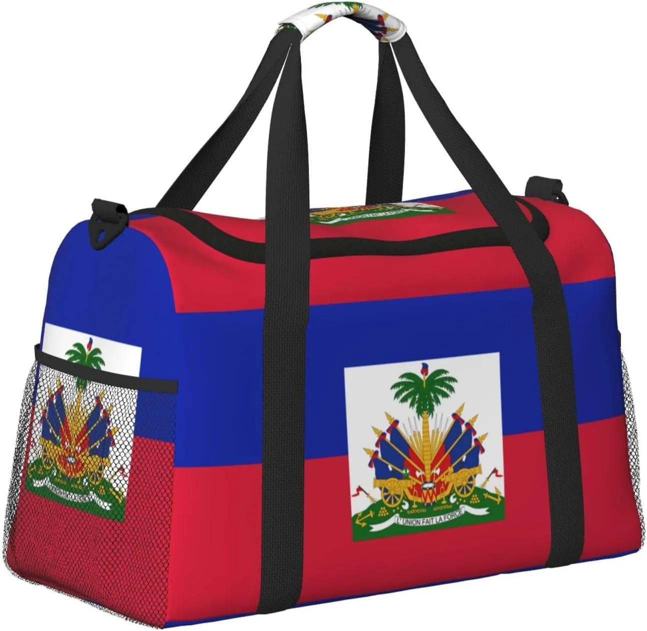 National Flag Travel Duffel Bag Large Foldable Waterproof Overnight Bag For Beach Swim Bags Pool Sports Gym